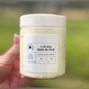 Handcrafted Body Butter 8oz NATURAL AROMA